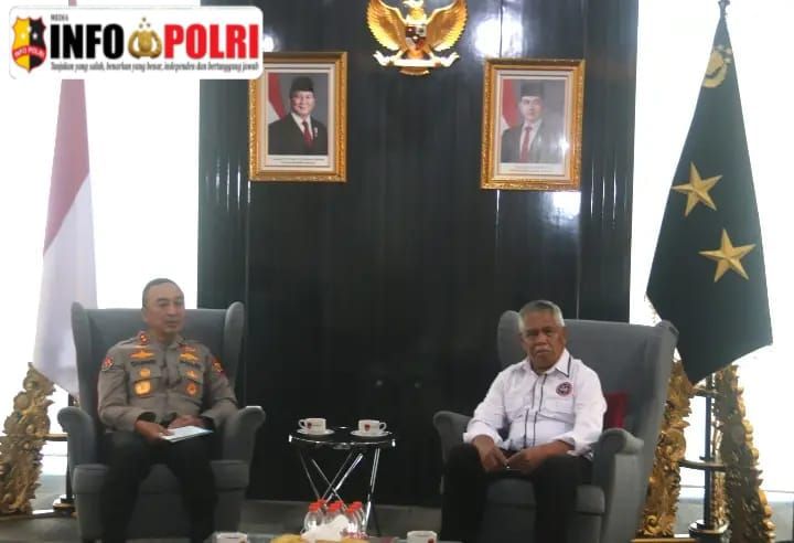 Audiensi INKANAS Sumsel, Kapolda Dukung Pengembangan Atlet dan Karakter Generasi Muda