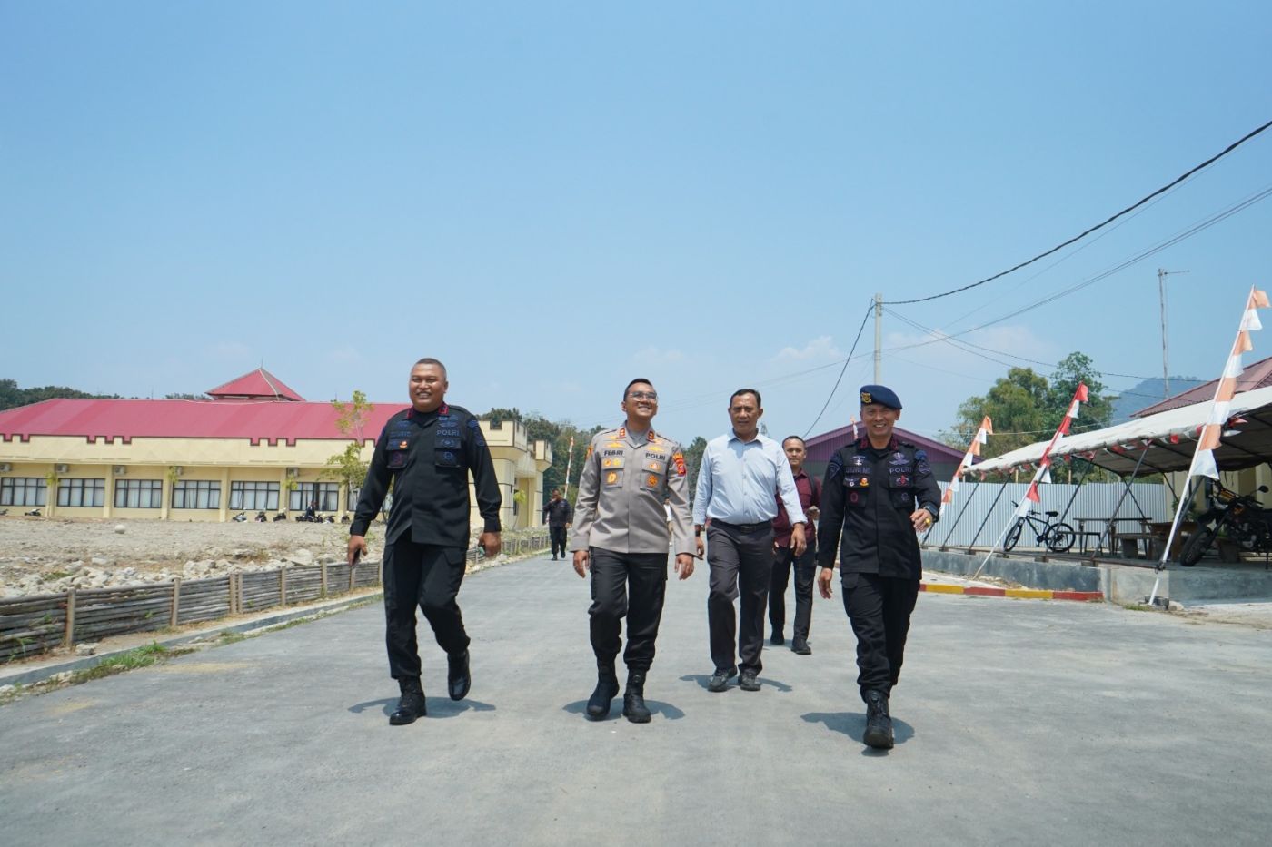 Perkuat Sinergi Jaga Kamtibmas, Kapolres Purwakarta Silaturahmi ke Resimen IV Brimob.