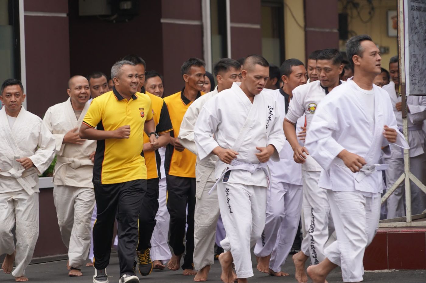 Polres Tasikmalaya Kota Gelar Ujian Bela Diri Polri Berkala, Tingkatkan Kesiapan dan Profesionalisme Personel