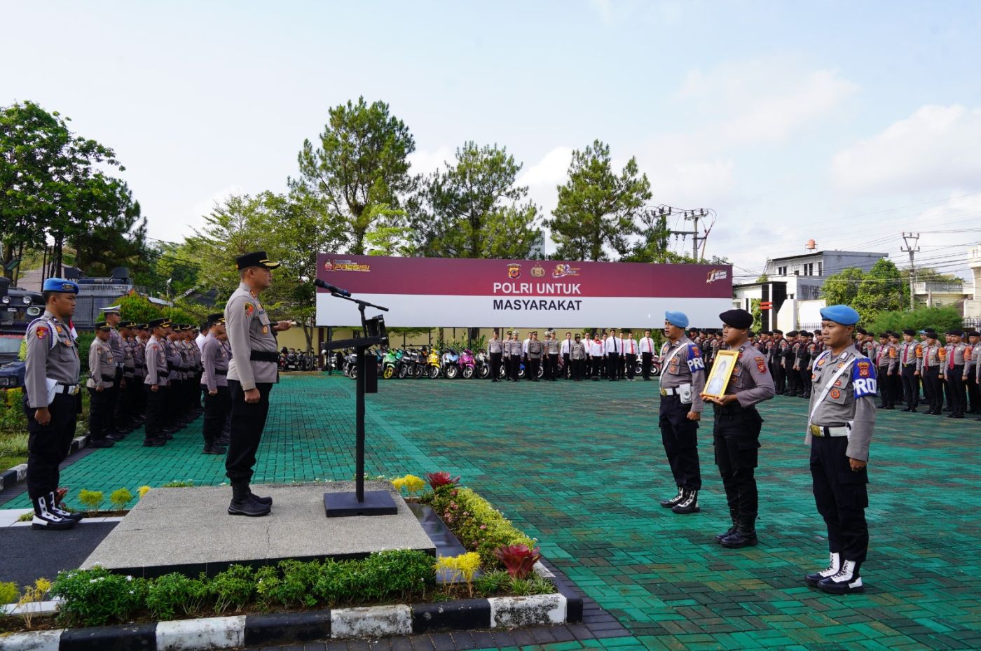 Polres Tasikmalaya Kota Gelar Upacara PTDH, Tegaskan Komitmen Penegakan Disiplin dan Kode Etik Polri